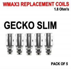 JWELL Gecko Slim 1.8 OHM WMAX 3 Coil 3'lü Paket