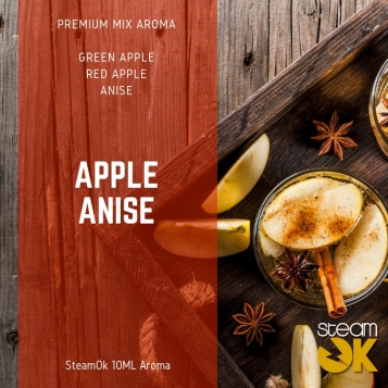 Steamok Apple Anise 10ml